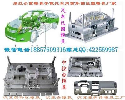 浙江模具加工 蒙派克车塑胶汽车外饰注塑件模具